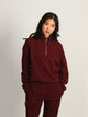 HARLOW QUINN QUARTER ZIP - BURGUNDY HARLOW - Boathouse USA