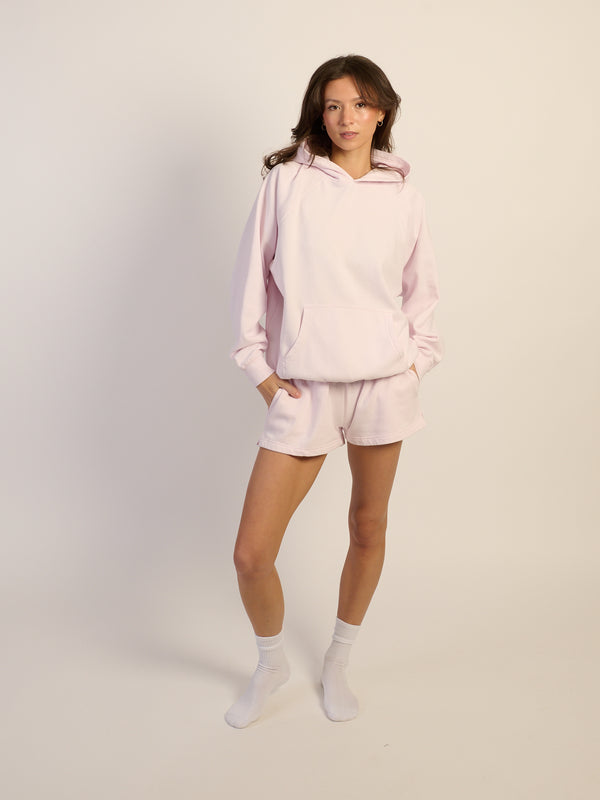 HARLOW CLOUD HOODIE - BABY PINK