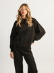 HARLOW CLOUD HOODIE - BLACK HARLOW - Boathouse USA