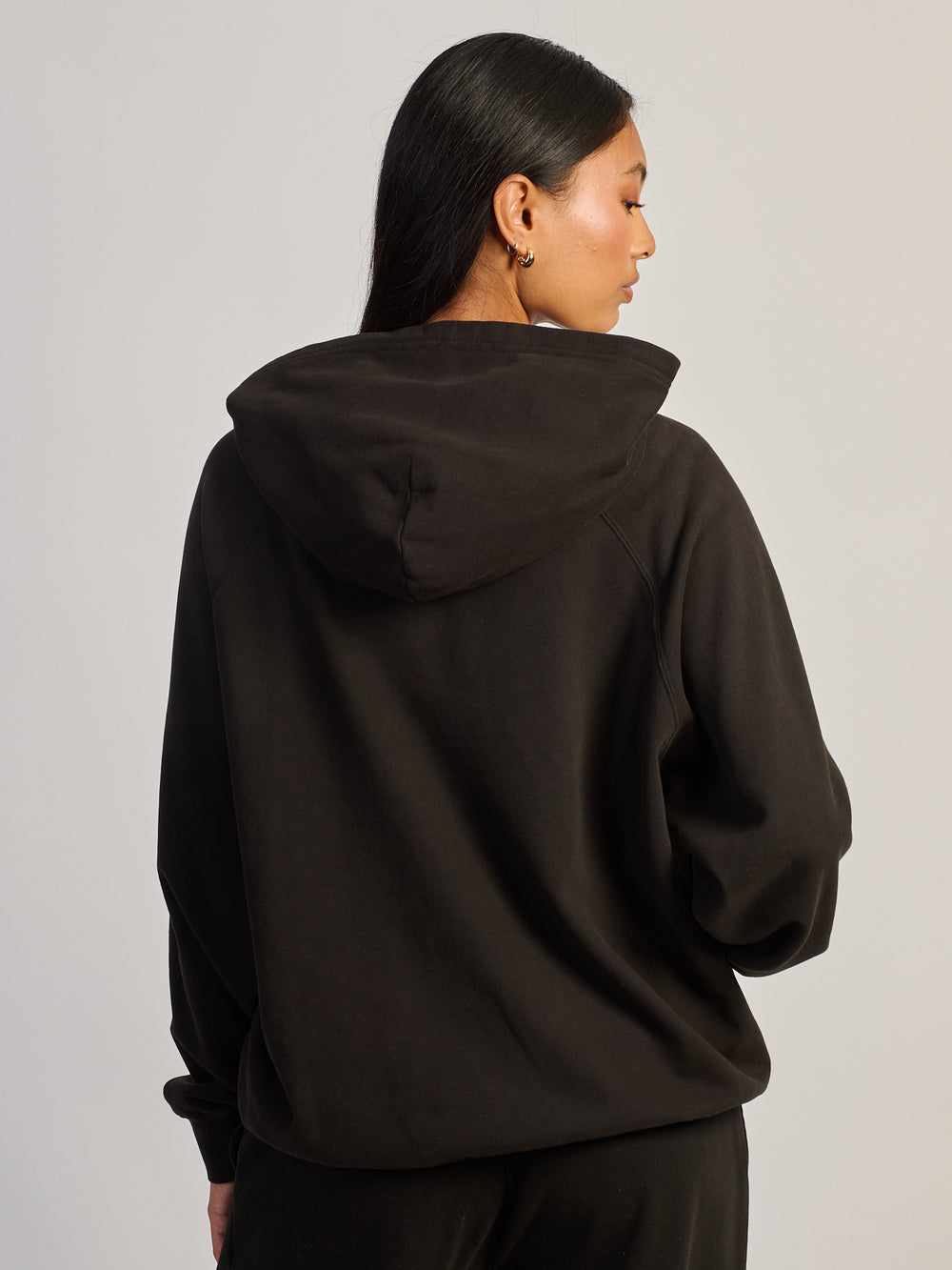 HARLOW CLOUD HOODIE - BLACK