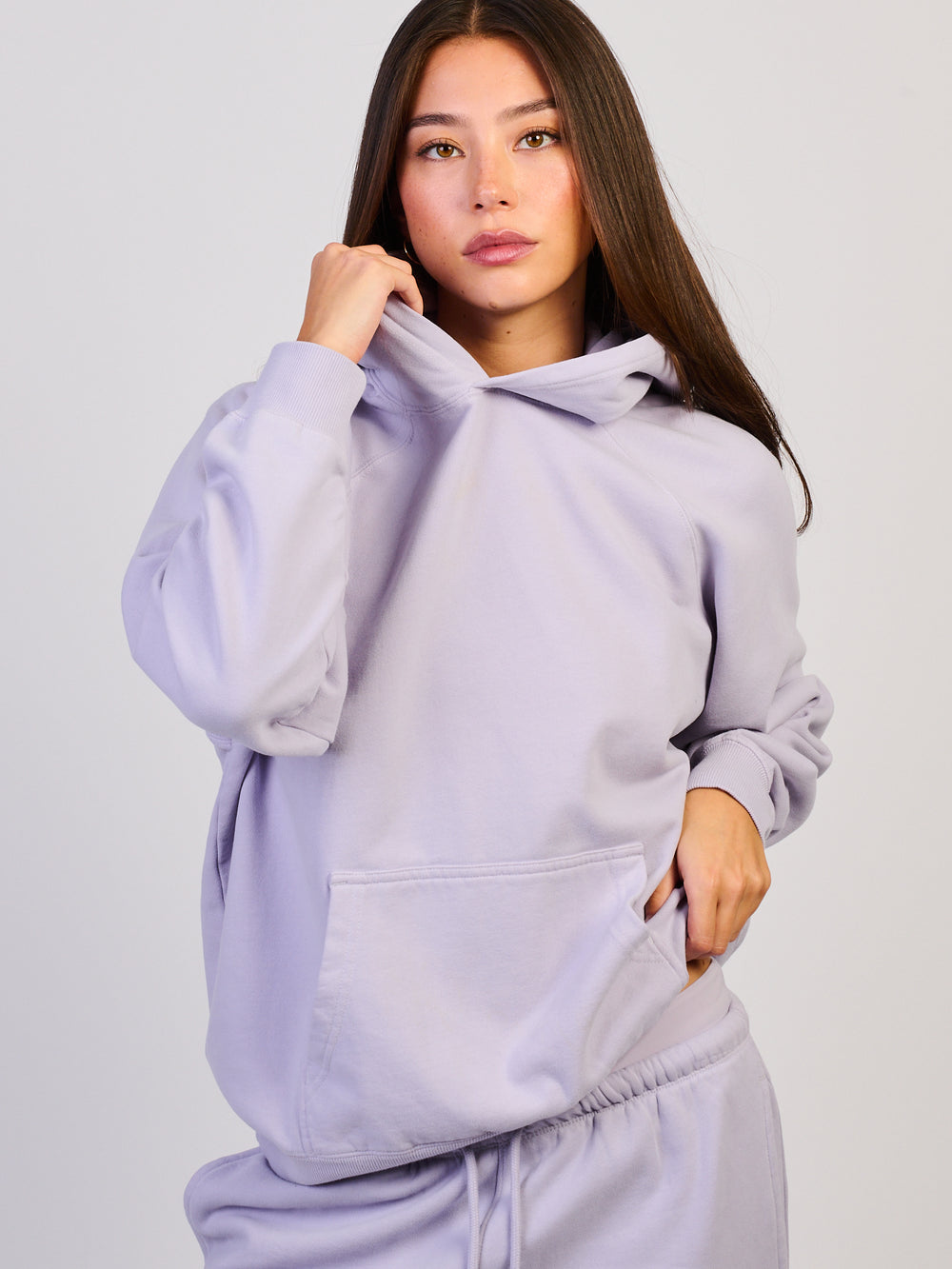HARLOW ACTIVE CLOUD HOODIE - LILAC