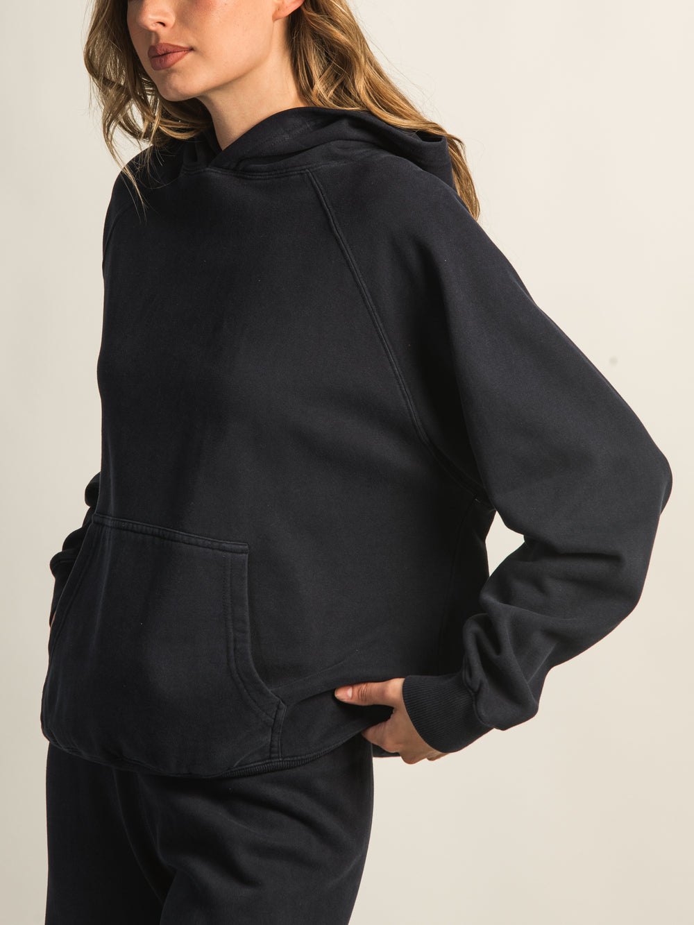HARLOW CLOUD HOODIE - NAVY