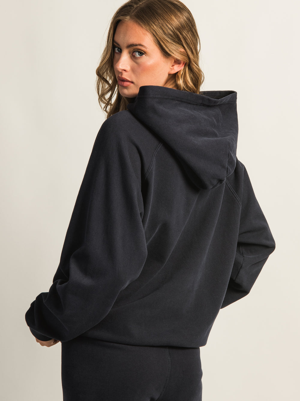 HARLOW CLOUD HOODIE - NAVY