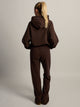HARLOW CLOUD HOODIE - APPLIQUE - BROWN HARLOW - Boathouse USA