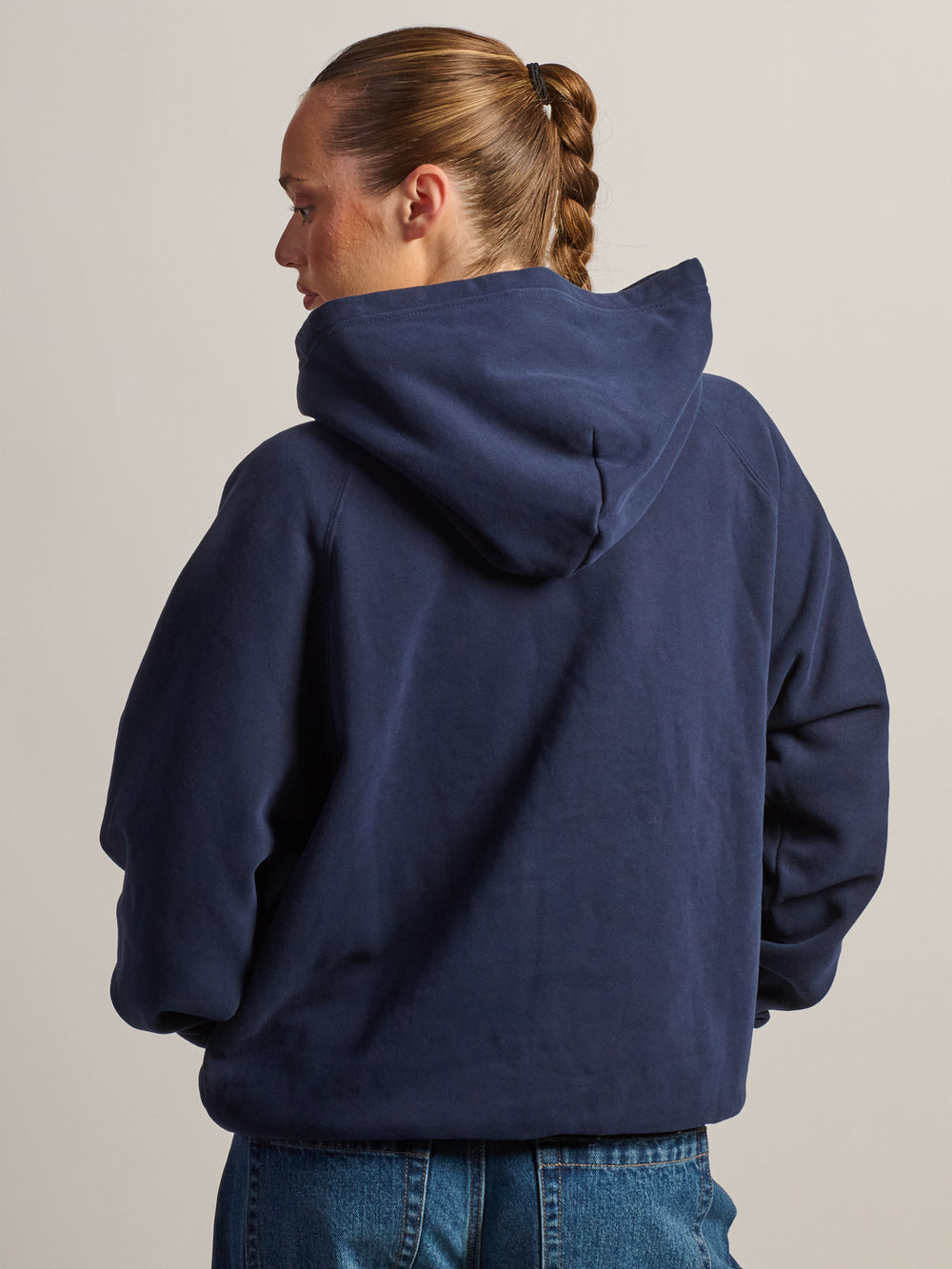 HARLOW CLOUD HOODIE - APPLIQUE NAVY