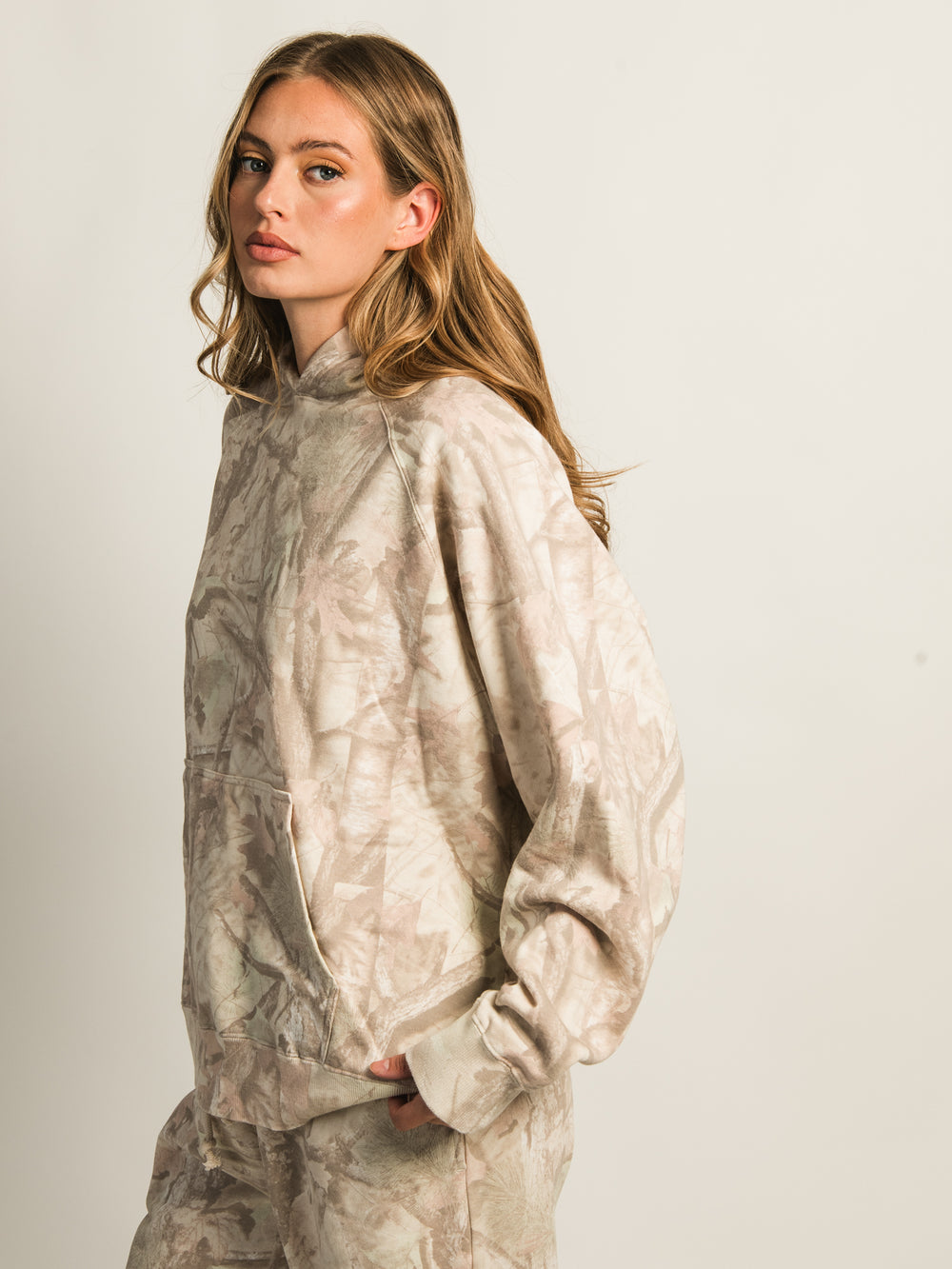 HARLOW CLOUD HOODIE - CAMO