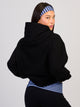 HARLOW CLOUD HOODIE - BLACK