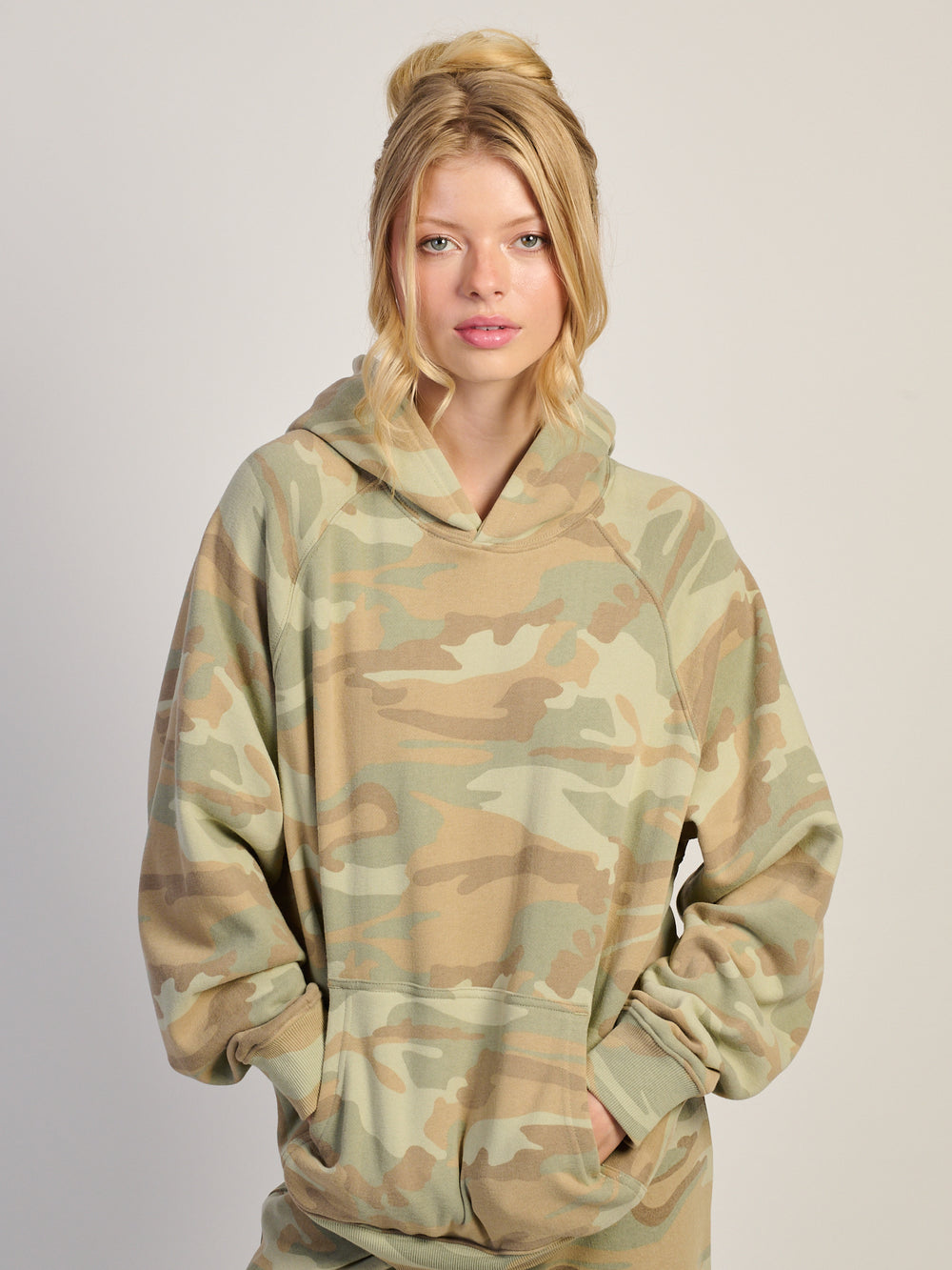 HARLOW CANDICE HOODIE - CAMOUFLAGE