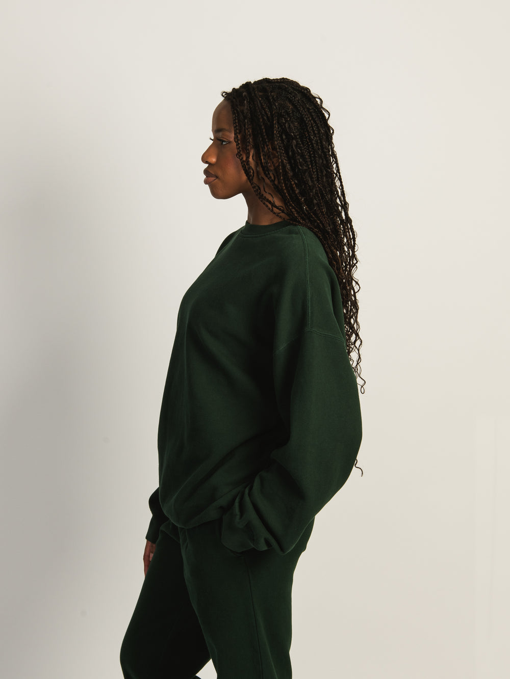 HARLOW MICHELLE CREWNECK - FOREST