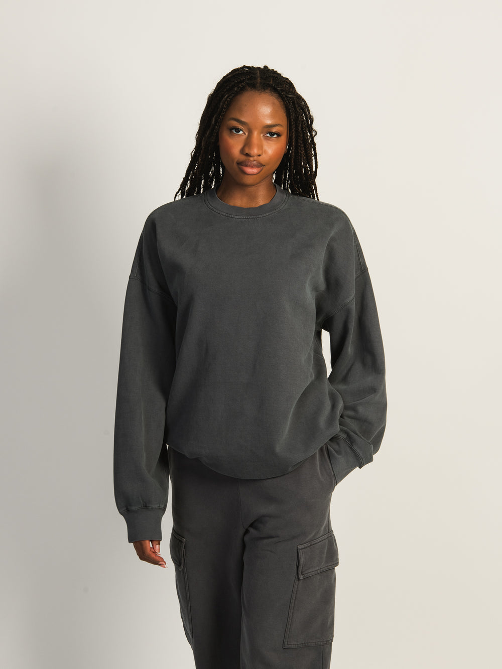 HARLOW MICHELLE CREWNECK - STONE