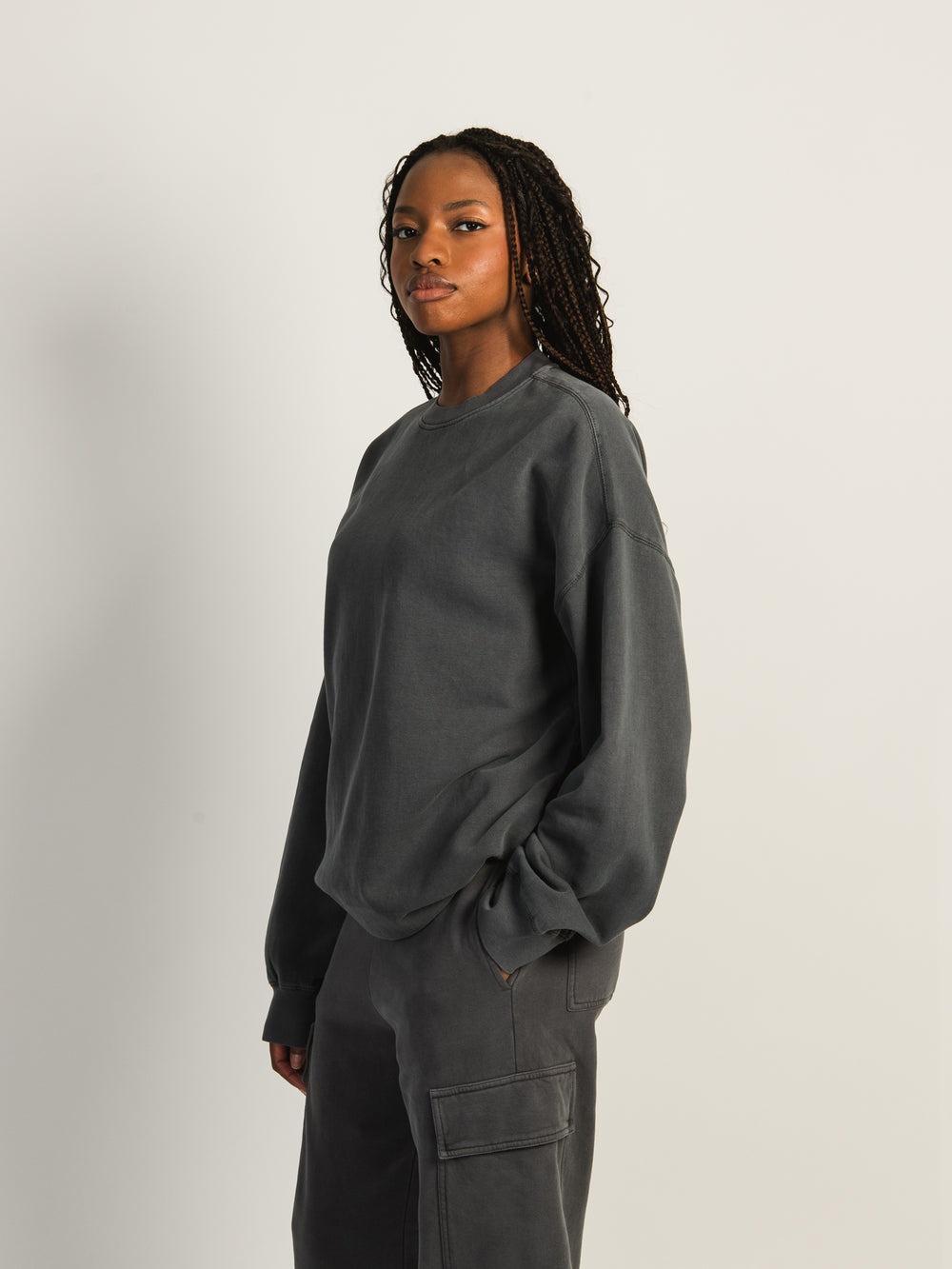 HARLOW MICHELLE CREWNECK - STONE