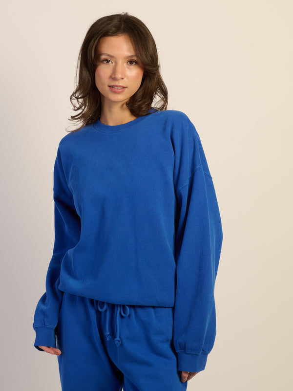 HARLOW CORINNA CREW - COBALT