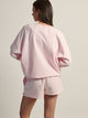 HARLOW CORINNA CREWNECK - WASHED PINK HARLOW - Boathouse USA