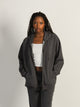 HARLOW MARIAH OVERSIZED ZIP UP - STONE HARLOW - Boathouse USA