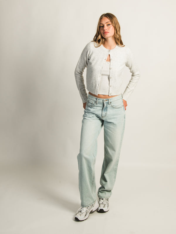 HARLOW COLLINS CARDIGAN - CLOUD