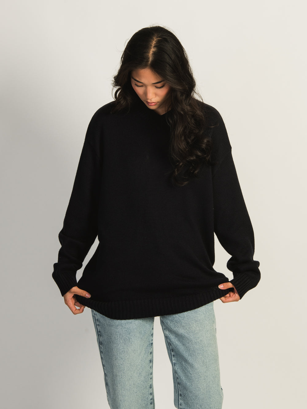 HARLOW SERENA SWEATER - NAVY