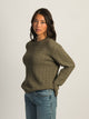 HARLOW MABLE CABLE KNIT SWEATER - ARMY HARLOW - Boathouse USA