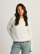 HARLOW MABLE CABLE KNIT SWEATER - OFF WHITE HARLOW - Boathouse USA