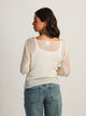 HARLOW LYNN KNIT SWEATER - OFF WHITE HARLOW - Boathouse USA