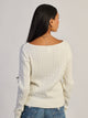 HARLOW CALI CABLEKNIT OFF THE SHOULDER HARLOW - Boathouse USA