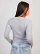 HARLOW PAIGE V - NECK SWEATER - CLOUD HARLOW - Boathouse USA