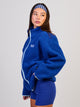 HARLOW COCO SHERPA ZIP - COBALT HARLOW - Boathouse USA