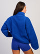 HARLOW COCO SHERPA ZIP - COBALT HARLOW - Boathouse USA