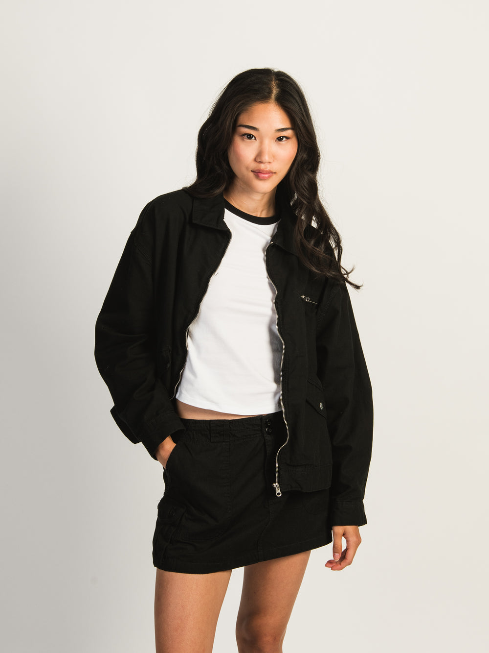 HARLOW RUE JACKET - BLACK