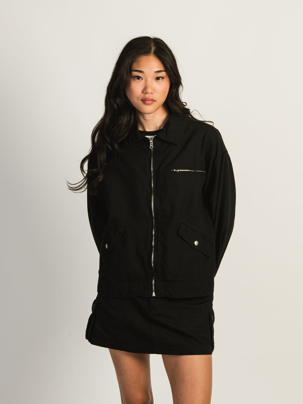 HARLOW RUE JACKET - BLACK