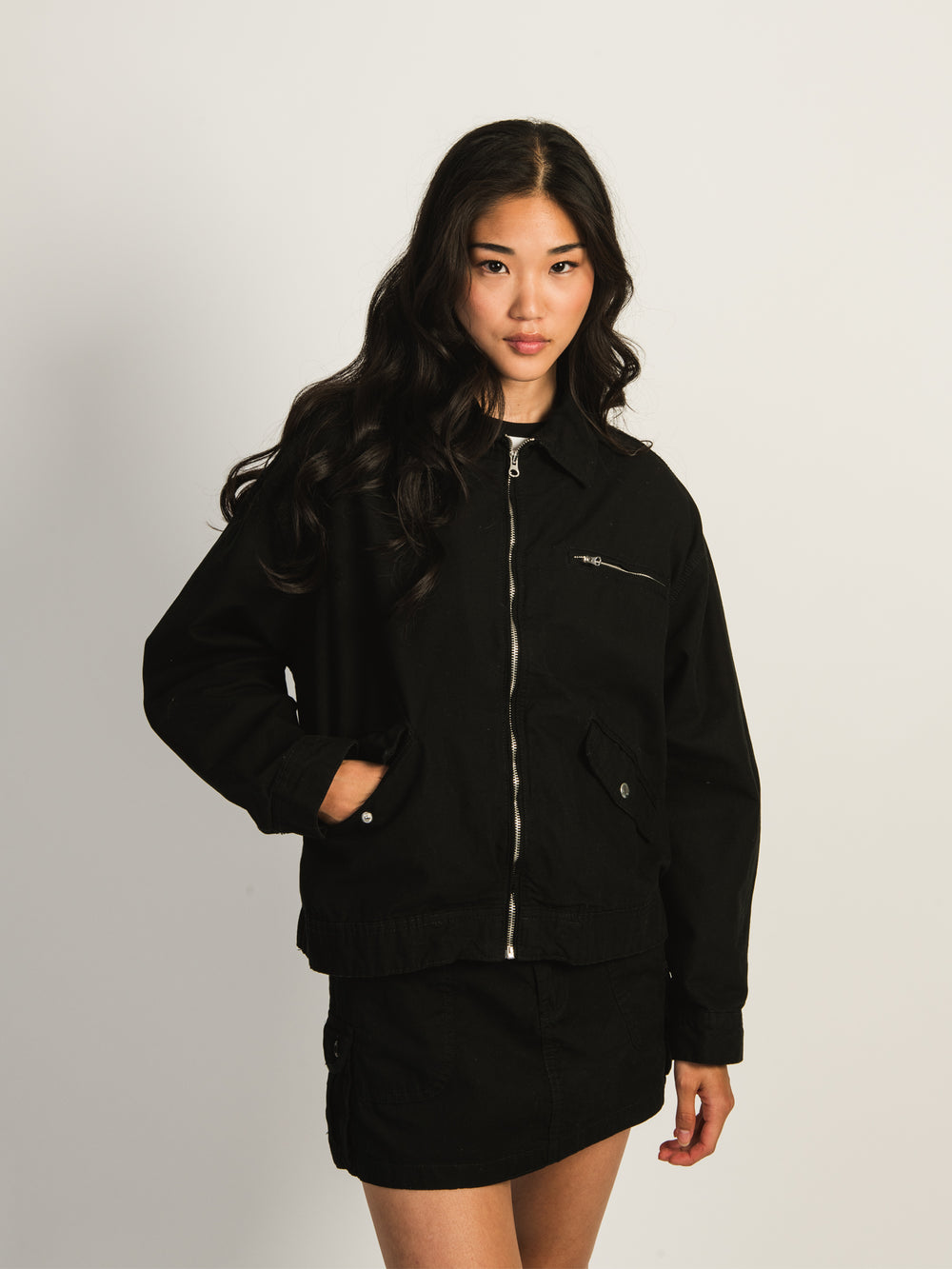 HARLOW RUE JACKET - BLACK