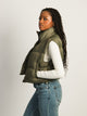 HARLOW PEGGY PUFFER VEST - ARMY HARLOW - Boathouse USA