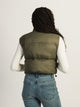 HARLOW PEGGY PUFFER VEST - ARMY HARLOW - Boathouse USA