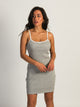 HARLOW SKYE MELANGE DRESS - HEATHER GREY HARLOW - Boathouse USA