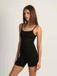 HARLOW RUBY SHORT ROMPER - BLACK - BLACK HARLOW - Boathouse USA