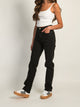 HARLOW HIGH-RISE STRAIGHT JEAN - BLACK HARLOW - Boathouse USA