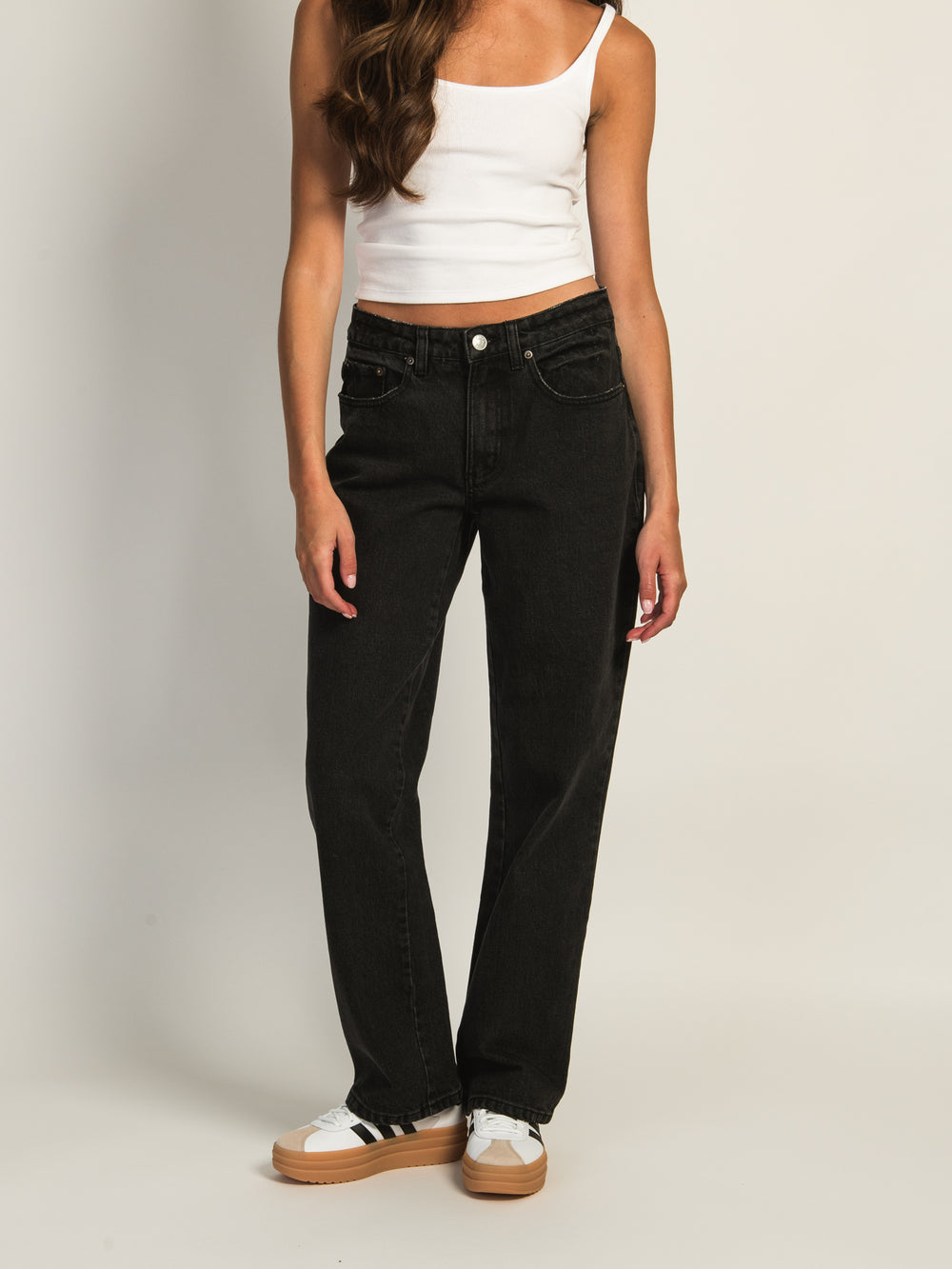 HARLOW BAGGY JEAN - BLACK