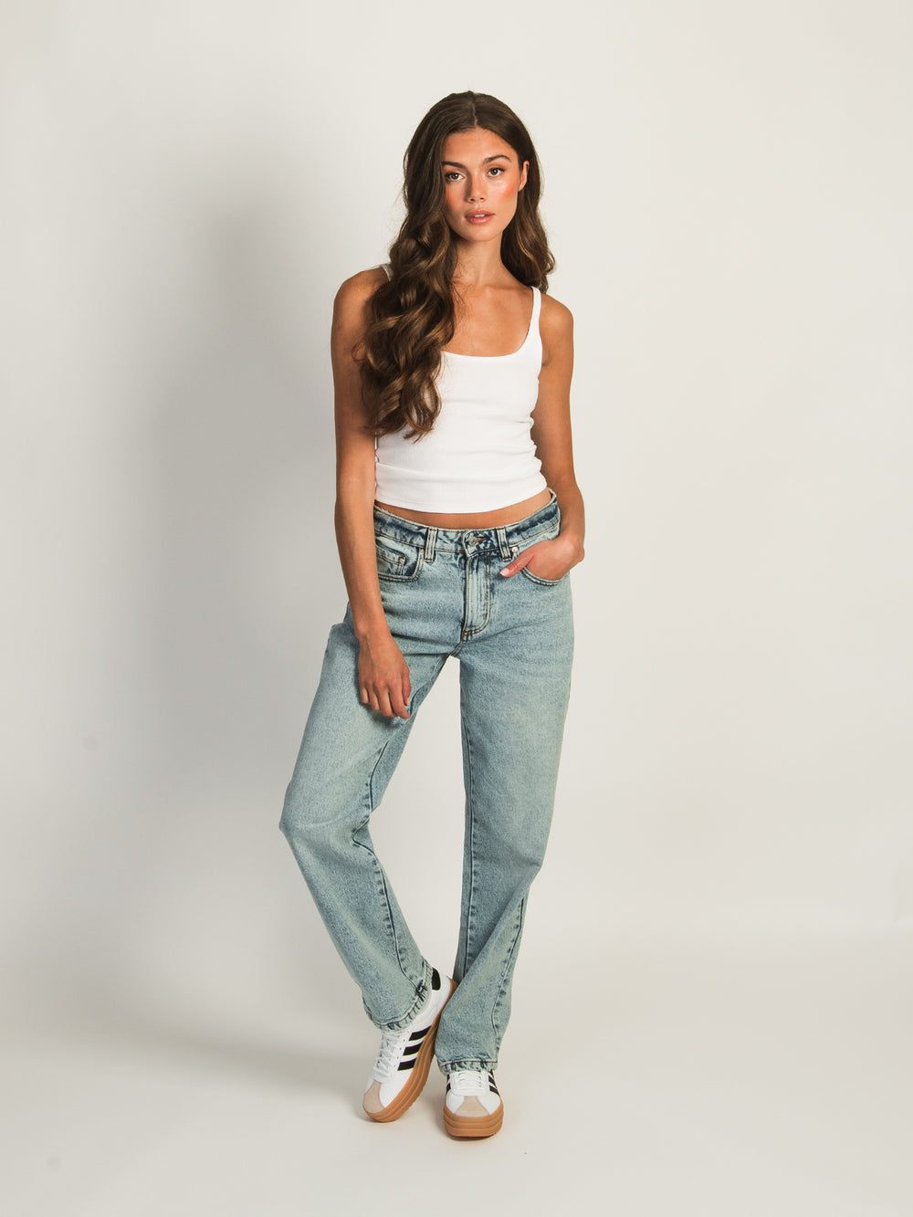 HARLOW BAGGY JEAN - LIGHT WASH