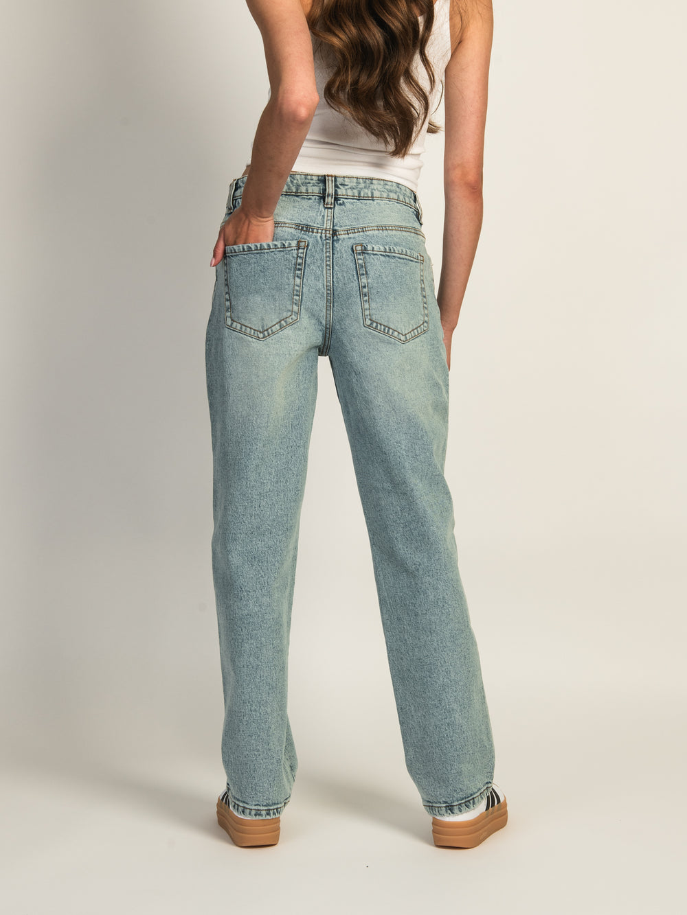 HARLOW BAGGY JEAN - LIGHT WASH