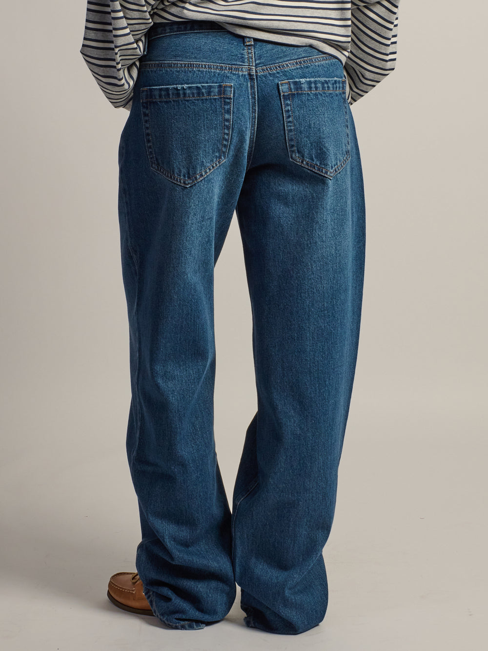 HARLOW BAGGY BOYFRIEND JEAN - DARK WASH