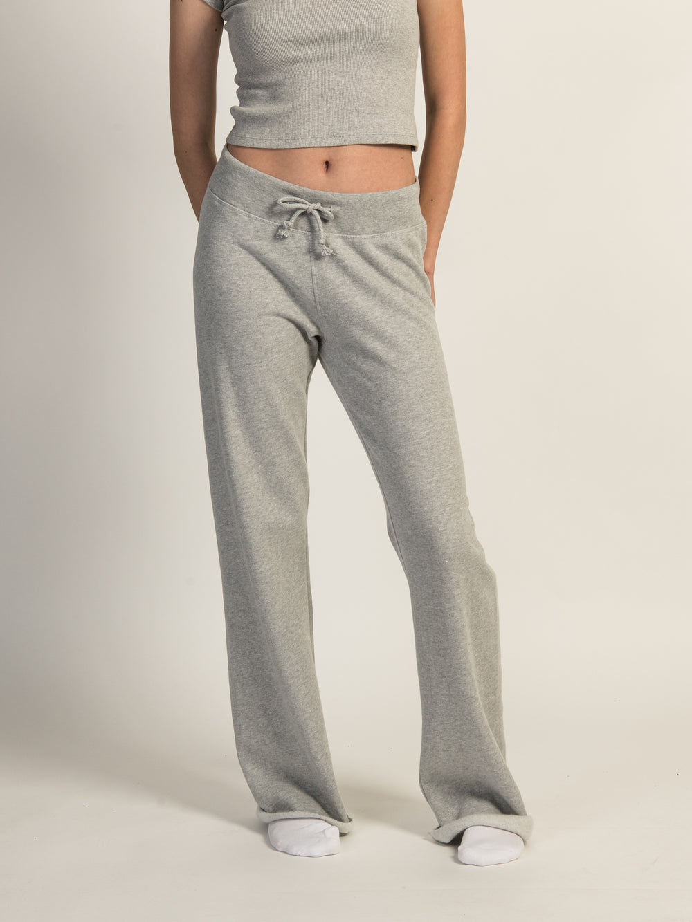 HARLOW SAVANNAH PANT - HEATHER GREY