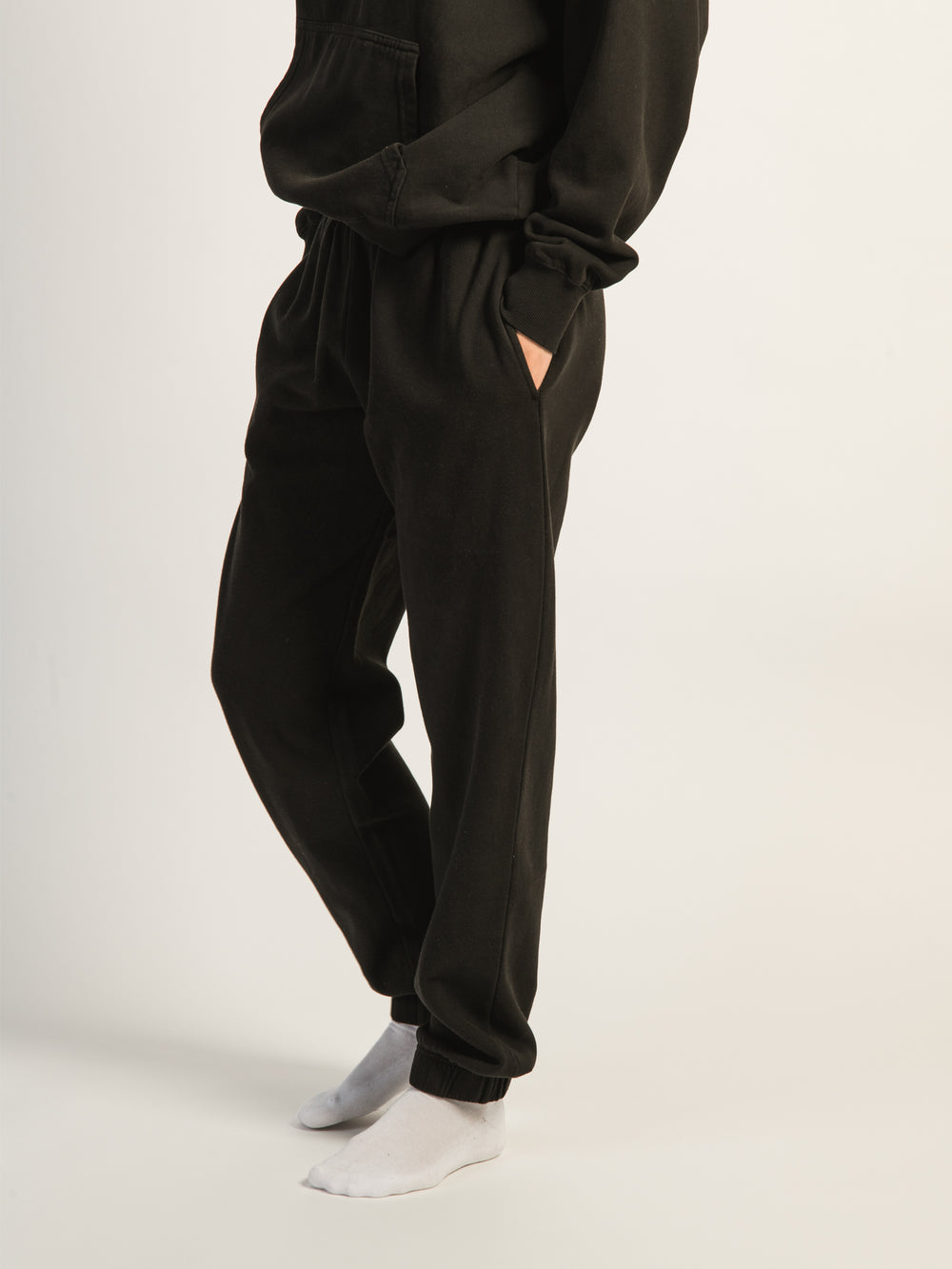 HARLOW JORDANA RELAXED SWEATPANT - BLACK