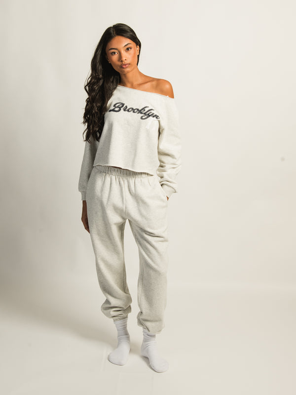 HARLOW JORDANA RELAXED SWEATPANT - CLOUD