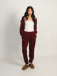 HARLOW JORDANA RELAXED SWEATPANT - BURGUNDY HARLOW - Boathouse USA