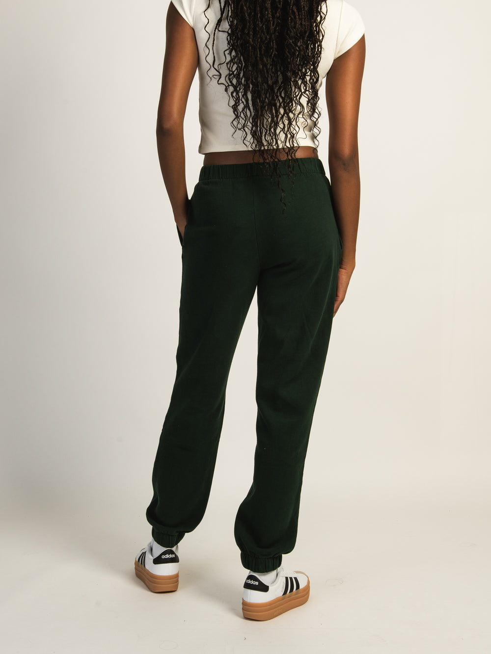 HARLOW JORDANA RELAXED SWEATPANT - FOREST