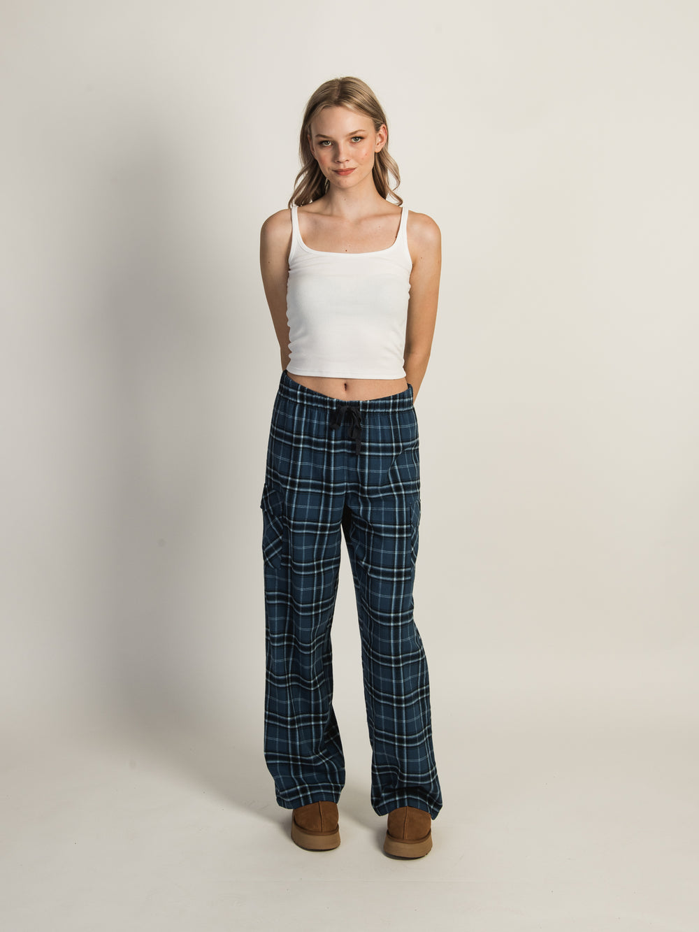 HARLOW KHLOE CARGO PANT - NAVY