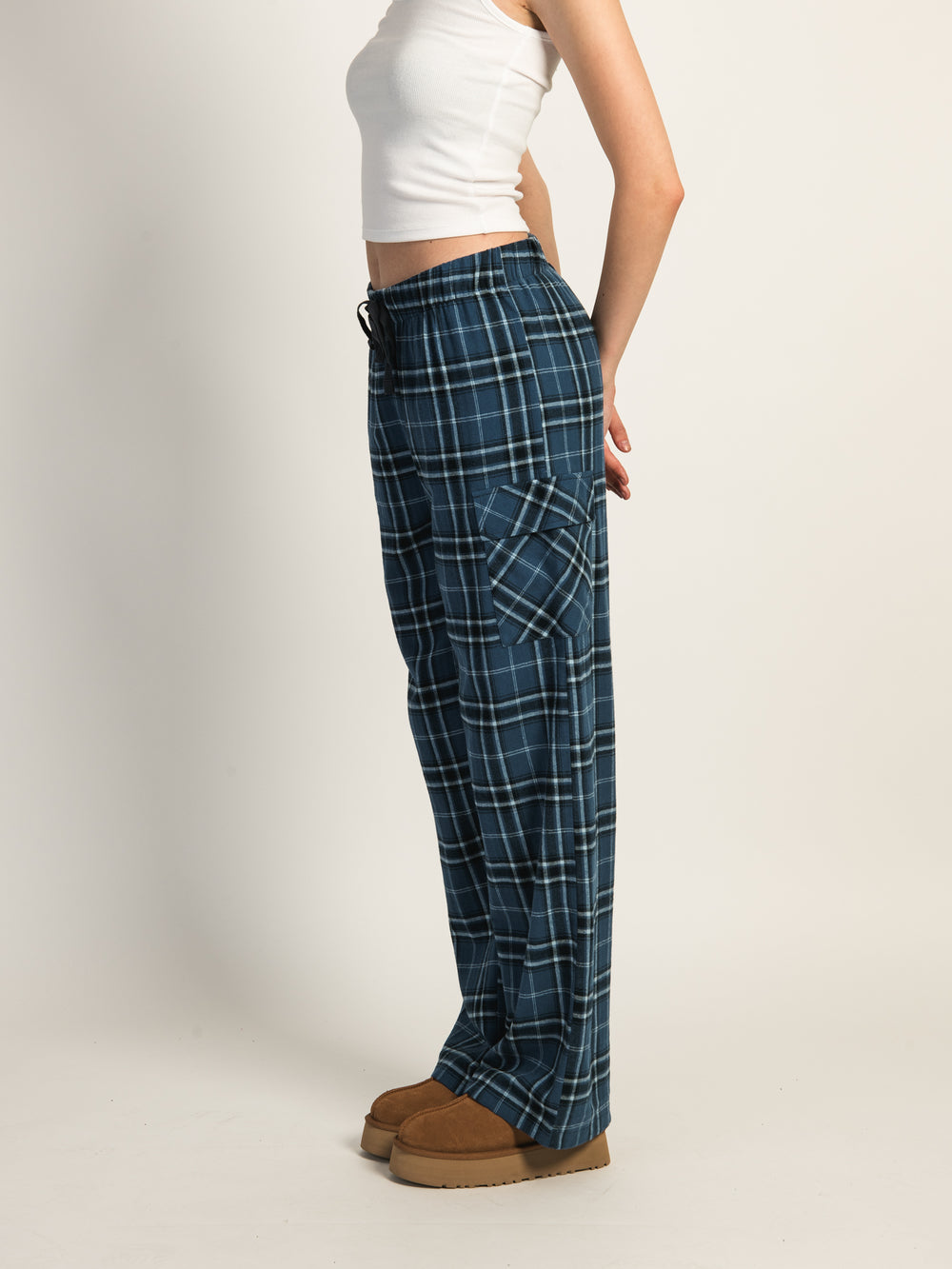 HARLOW KHLOE CARGO PANT - NAVY