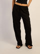 HARLOW LANA LINEN PANT - BLACK HARLOW - Boathouse USA