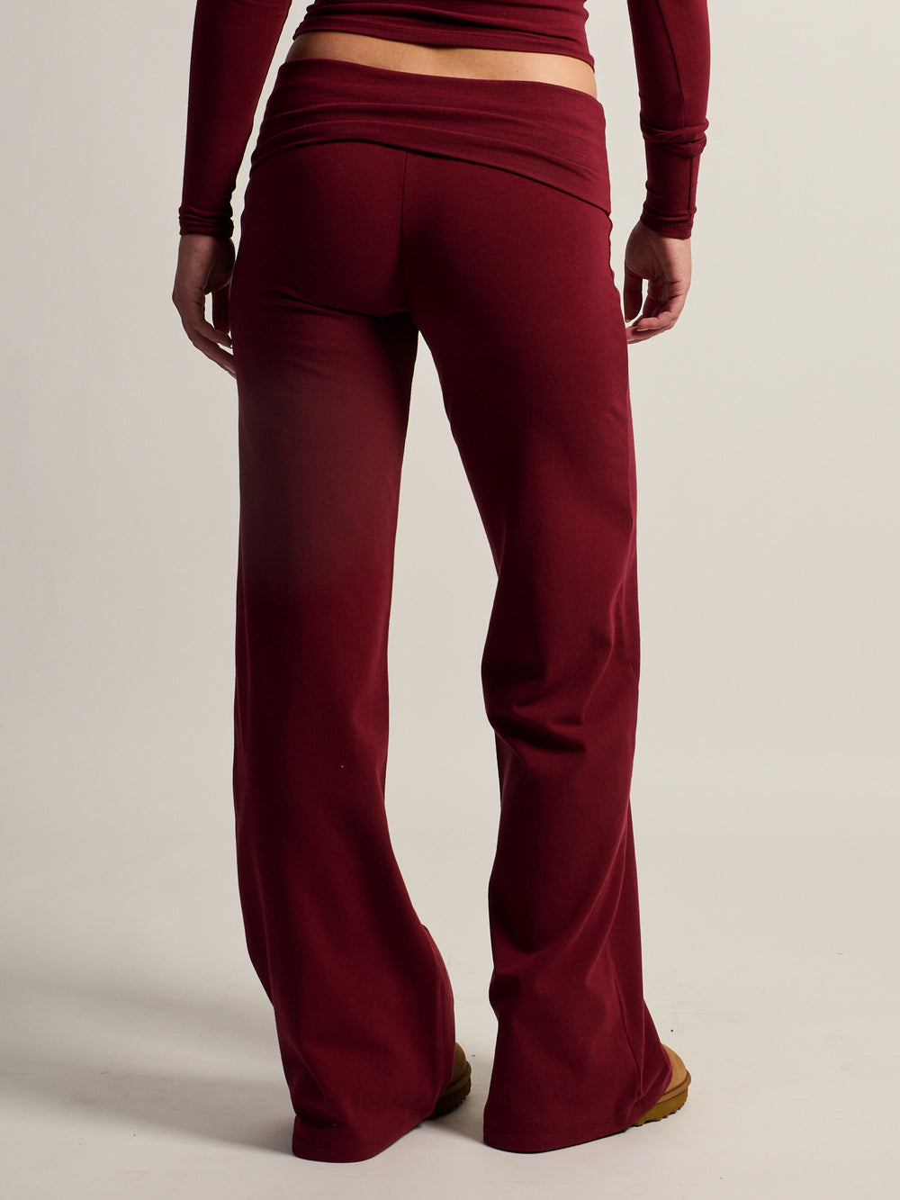 HARLOW ESSENTIAL FOLDOVER PANT - WIDE LEG