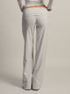 HARLOW ESSENTIAL FOLDOVER WIDE LEG PANT - CLOUD