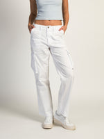 HARLOW PAIGE CARGO PANT - WHITE